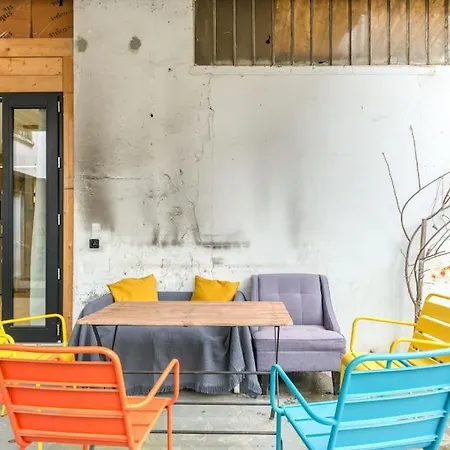 Apartment Loft Urban Garden: 4 People - Wifi Fiber - Terrace *